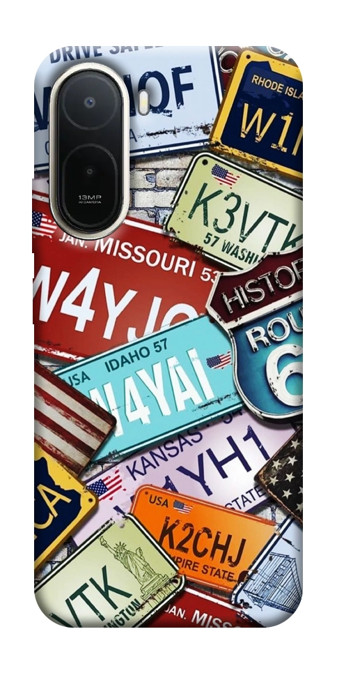 Чохол License plate для Xiaomi Redmi A7 Pro 4G