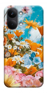 Чехол Летние цветы для Xiaomi Poco X8 Pro Max