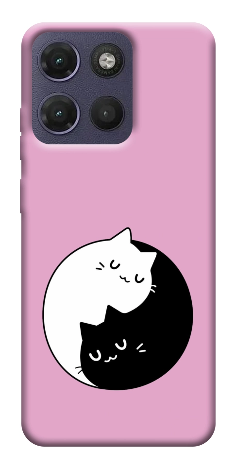 Чохол Коти інь-янь для Motorola Moto G17
