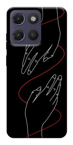 Чохол Плетення рук для Motorola Moto G17
