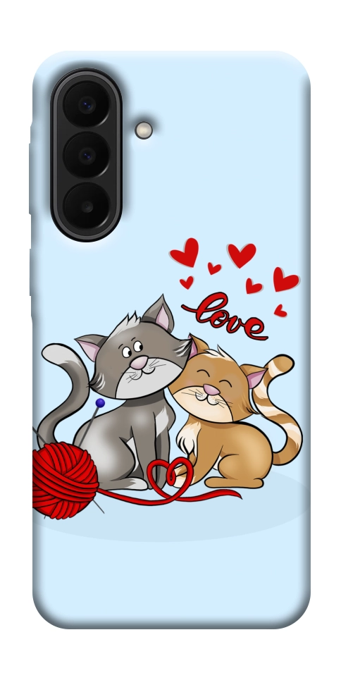 Чехол Два кота Love для Galaxy A27