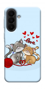 Чехол Два кота Love для Galaxy A27