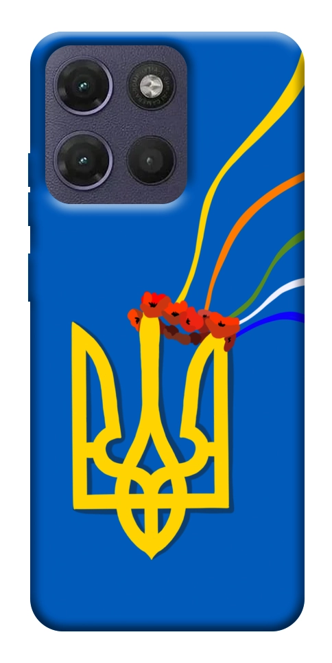 Чохол Квітучий герб для Motorola Moto G17
