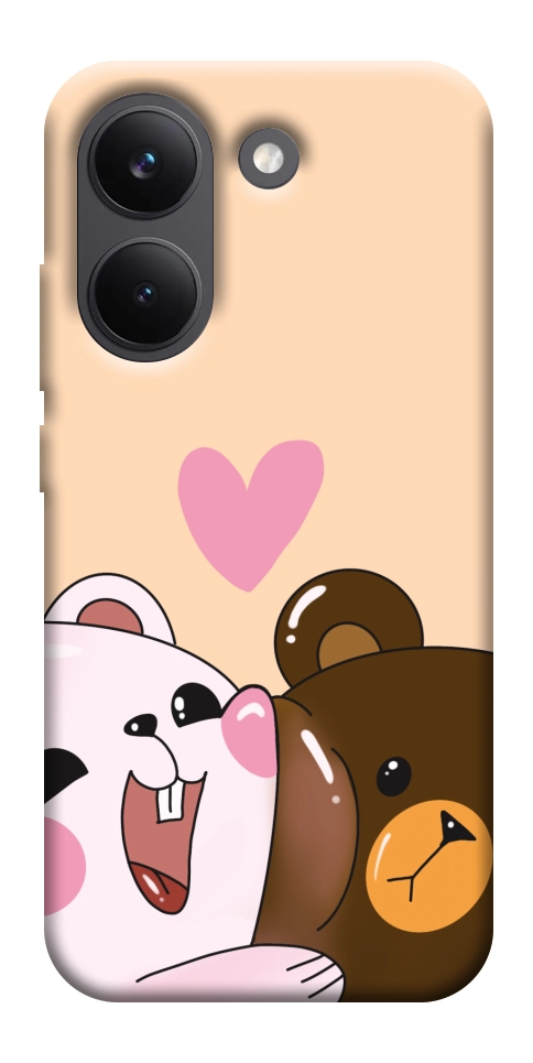 Чехол Медвежата для Xiaomi Poco X8 Pro
