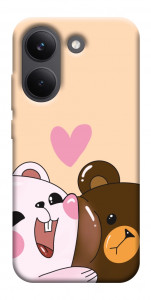 Чехол Медвежата для Xiaomi Poco X8 Pro
