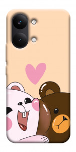Чехол Медвежата для Xiaomi Poco X8 Pro Max