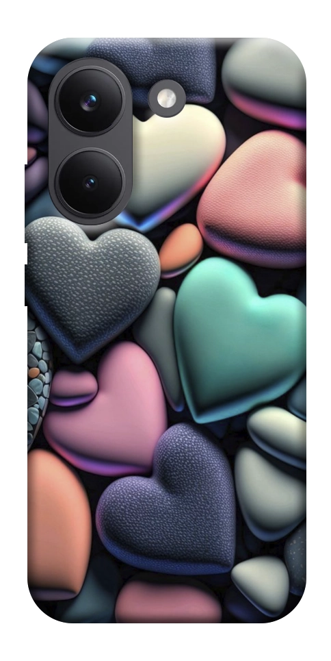 Чехол Каменные сердца для Xiaomi Poco X8 Pro