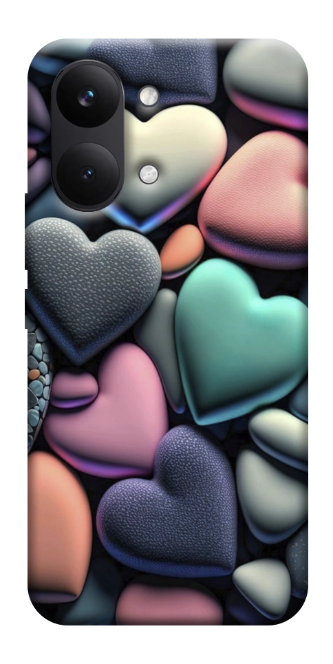 Чехол Каменные сердца для Xiaomi Poco X8 Pro Max