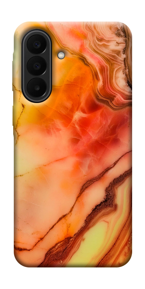 Чехол Красный коралл мрамор для Galaxy A27