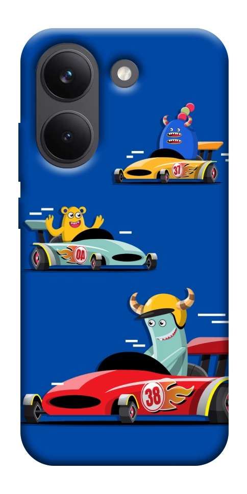 Чехол Монстры и машинки для Xiaomi Poco X8 Pro