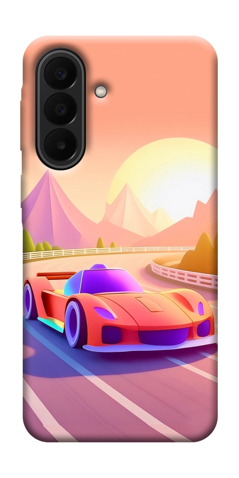 Чехол Машинка на закате для Galaxy A27