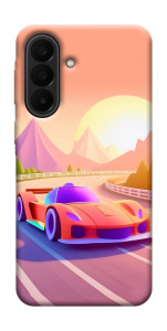 Чехол Машинка на закате для Galaxy A27