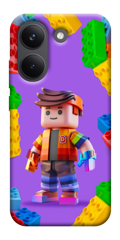 Чехол Colorful constructor для Xiaomi Poco X8 Pro