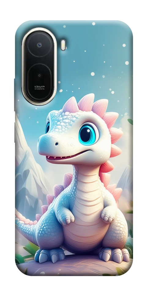 Чохол Білий дракоша для Xiaomi Redmi A7 Pro 4G