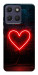 Чохол Яскраве серце для Motorola Moto G17