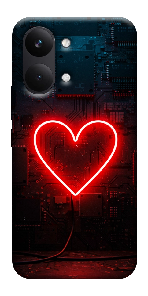 Чехол Яркое сердце для Xiaomi Poco X8 Pro Max