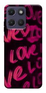Чохол Neon love для Motorola Moto G17