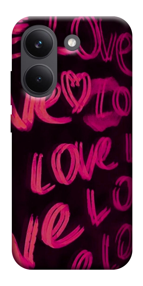 Чехол Neon love для Xiaomi Poco X8 Pro