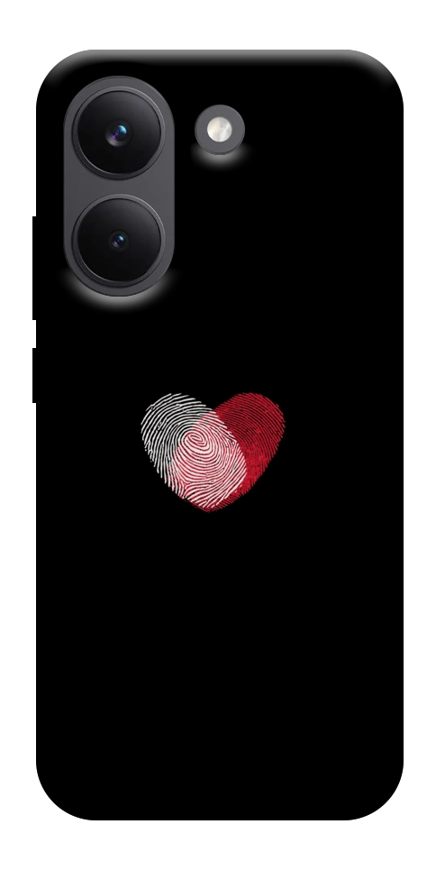 Чехол Fingerprint heart для Xiaomi Poco X8 Pro
