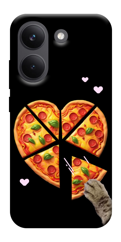 Чехол Pizza Love Cat для Xiaomi Poco X8 Pro