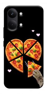 Чехол Pizza Love Cat для Xiaomi Poco X8 Pro Max