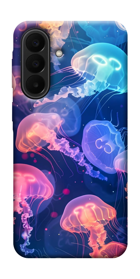 Чехол Neon jellyfishes для Galaxy A27