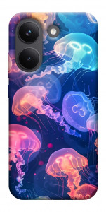 Чехол Neon jellyfishes для Xiaomi Poco X8 Pro