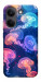 Чехол Neon jellyfishes для Xiaomi Poco X8 Pro