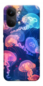 Чехол Neon jellyfishes для Xiaomi Poco X8 Pro Max