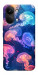Чехол Neon jellyfishes для Xiaomi Poco X8 Pro Max