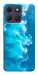 Чохол Текстура води для Motorola Moto G17