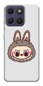 Чохол Labubu grey для Motorola Moto G17