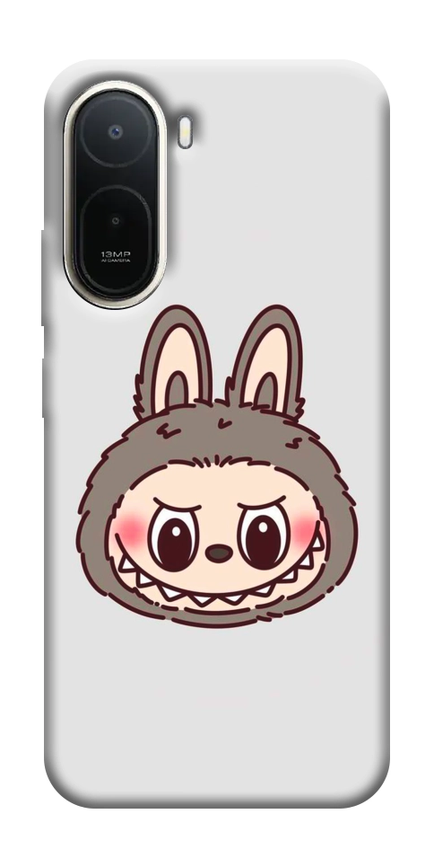 Чохол Labubu grey для Xiaomi Redmi A7 Pro 4G