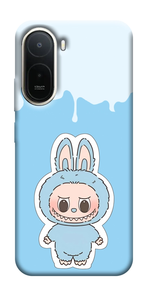 Чехол Labubu blue для Xiaomi Redmi A7 Pro 4G