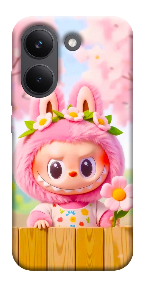 Чехол Labubu flower для Xiaomi Poco X8 Pro
