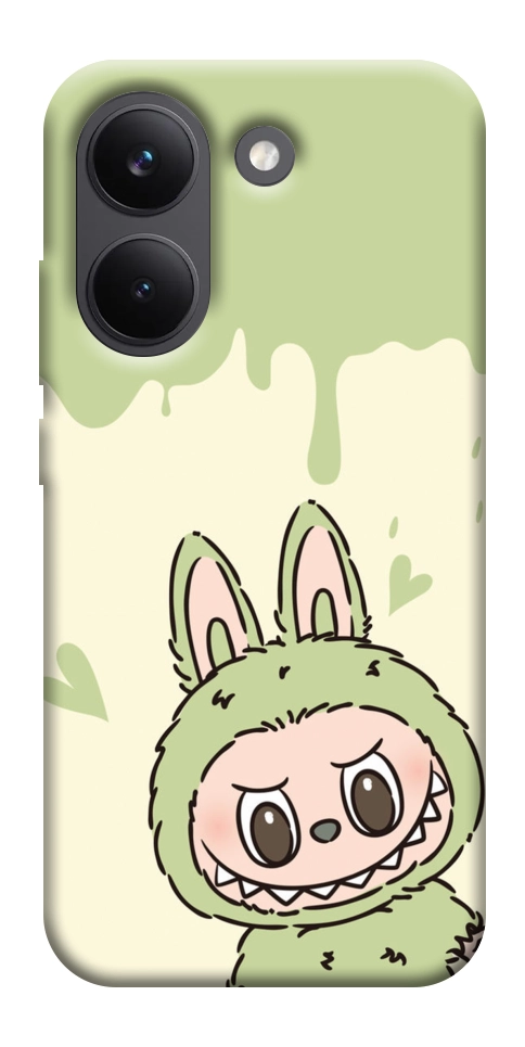 Чехол Labubu green для Xiaomi Poco X8 Pro