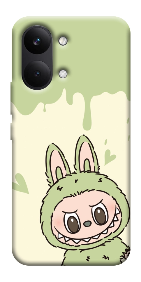Чехол Labubu green для Xiaomi Poco X8 Pro Max