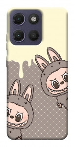 Чохол Labubu twins для Motorola Moto G17