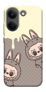 Чехол Labubu twins для Xiaomi Poco X8 Pro