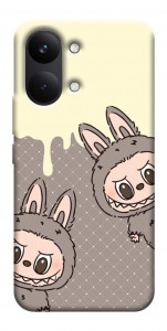 Чехол Labubu twins для Xiaomi Poco X8 Pro Max