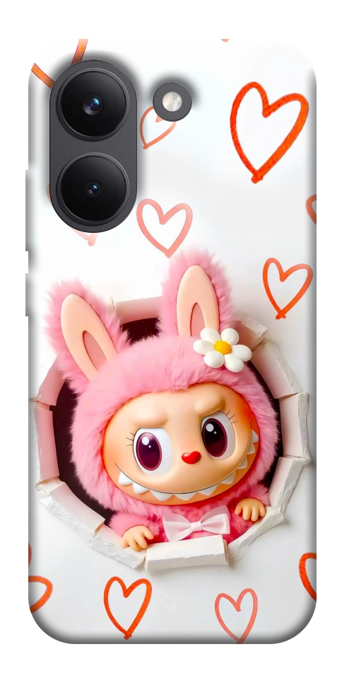 Чехол Labubu paper для Xiaomi Poco X8 Pro