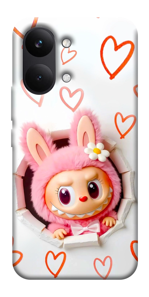Чехол Labubu paper для Xiaomi Poco X8 Pro Max