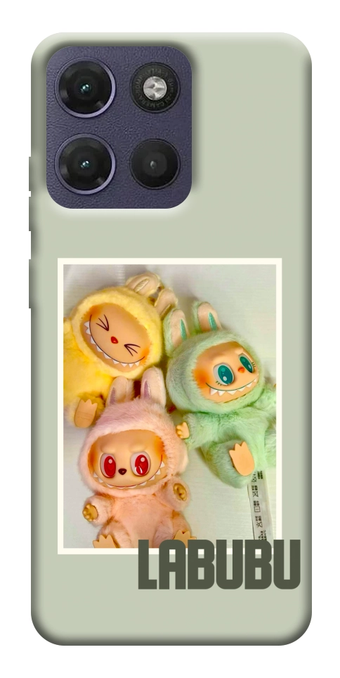 Чохол Trio labubu для Motorola Moto G17