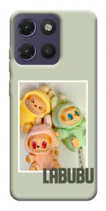 Чохол Trio labubu для Motorola Moto G17