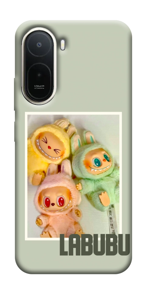 Чехол Trio labubu для Xiaomi Redmi A7 Pro 4G