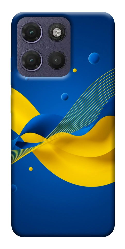 Чохол Жовто-синя гармонія для Motorola Moto G17