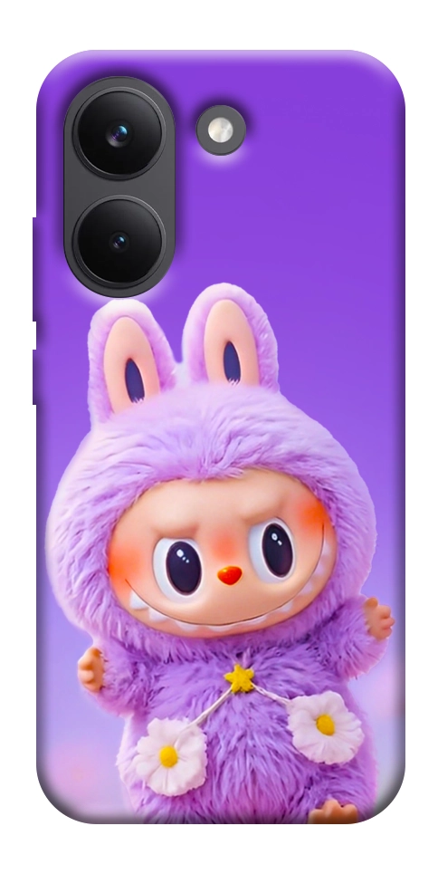 Чехол Labubu purple для Xiaomi Poco X8 Pro