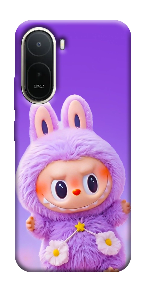 Чохол Labubu purple для Xiaomi Redmi A7 Pro 4G