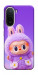 Чохол Labubu purple для Xiaomi Redmi A7 Pro 4G