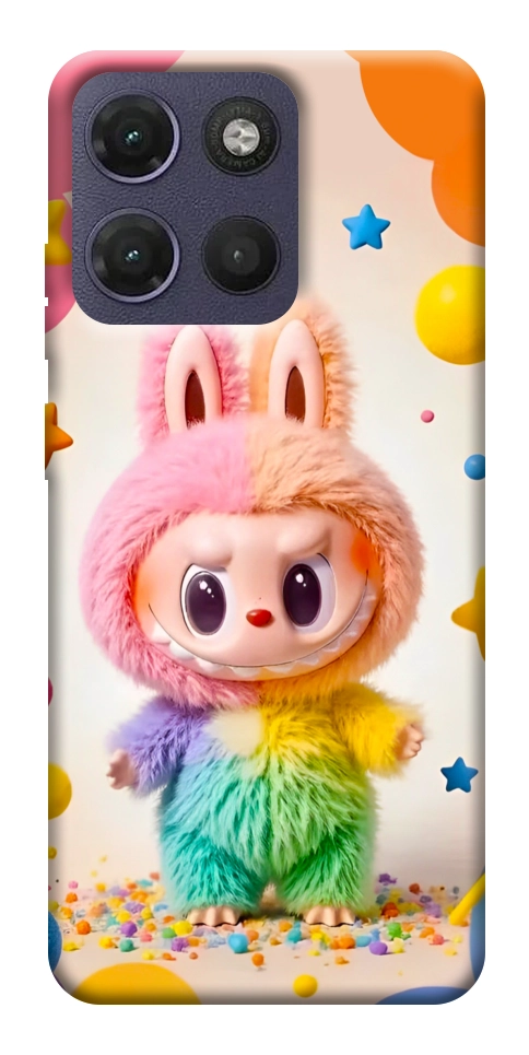 Чохол Сolorful Labubu для Motorola Moto G17
